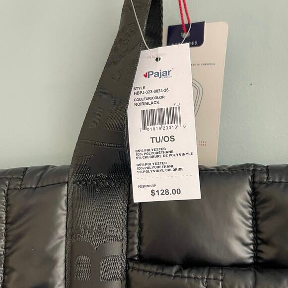 Pajar Quilted Puffy Tote Bag - Picture 2 of 5